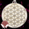   Schmuck  Edelstahl FLOWER OF LIFE