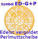   Symbol Variante vergoldet   