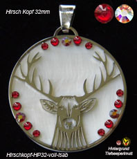      Trachtenschmuck Hirsch          