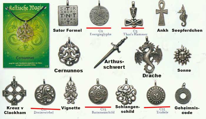 Amulett keltisch   
