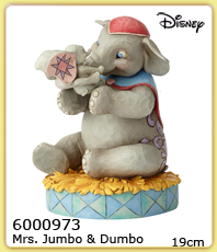    Disney Figuren 
  Mrs. Jumbo & Dumbo 
   Die bedingungslose Liebe einer Mutter 
     A Mother's Unconditional Love 