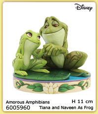    Disney Figuren 6005960 
 Tina And Naveen  As Frogs  