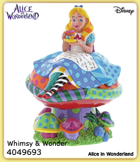    Disney Figuren  	Alice im Wunderland  Whimsy & Wonder   4049693                                
                                                                                                    erhältlich im Kristallzentrum                                                                      