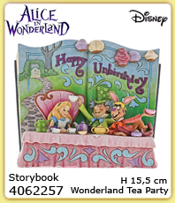    Disney Figuren  	Alice im Wunderland  Storybook  4062257                                
                                                                                                    erhältlich im Kristallzentrum                                                                      