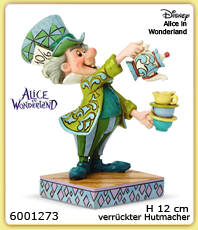    Disney Figuren  	Alice im Wunderland  Hutmacher  6001273                                
                                                                                                    erhältlich im Kristallzentrum                                                                      