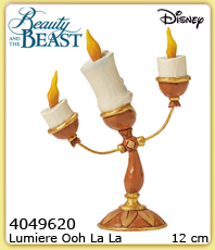    Disney Figuren Lumiere Ooh La La 
 Beauty  &  The Beast  4049620                                                                                                erhältlich im Kristallzentrum                                                                      