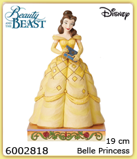    Disney Figuren  Belle  Princess  
 Beauty  &  The Beast Enesco Disney Traditions by Jim Shore Die Schöne  und das Biest Belle                                                6002818                                               erhältlich im Kristallzentrum                                                                      