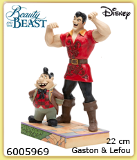    Disney Figuren Tradition  
   Beauty  &  The Beast Gaston & Lefou                                                6005969                                               erhältlich im Kristallzentrum                                                                      