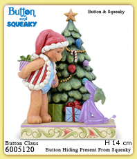      6005120  Button &  Squeaky  feiern  Weihnachten                                          erhältlich im Kristallzentrum                                                                      