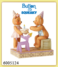    Button & Pinky  und Squeaky    Geburtstag 6005124                                         erhältlich im Kristallzentrum                                                                      