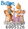   Disney Button the Teddy Bear und Squeaky, sein Freund von Balloon Dog, 