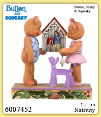    Button & Pinky  und Squeaky   Weihnachten  6007452                                           erhältlich im Kristallzentrum                                                                      