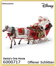    Disney  Weihnachtsschlitten mit Pferd                                               6000717                                                erhältlich im Kristallzentrum                                                                      