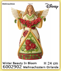    Disney Figuren 
 Disney Weihnachtsengel mit Weihnachsstern Girlande                                              6002902                                                erhältlich im Kristallzentrum                                                                      