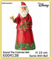    Disney Figuren 
  Weihnachtsmann mit Glocke                                               6004138                                                erhältlich im Kristallzentrum                                                                      