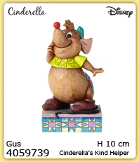    Disney Figuren  Cinderella Aschenputtel    Maus GUS  4059739                                
                                                                                                    erhältlich im Kristallzentrum                                                                      