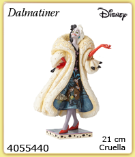                Disney Figuren Tradition                        
     101 Dalmatiner Cruella                        und Hundewelpen 4055440                                                                                               erhältlich im Kristallzentrum                                                                      