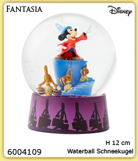                  Disney Figuren Tradition                        
  Disney Figuren  Fantasia 
                          
	Schneekugel  6004109                                                                                                       
	erhältlich im Kristallzentrum                                                                      