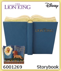    Disney Figuren 
  Lion King König der Löwen Storybook  6001269 
                                      erhältlich im Kristallzentrum                             
  