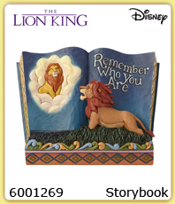    Disney Figuren 
  Lion King König der Löwen Storybook  6001269 
                                      erhältlich im Kristallzentrum                             
  