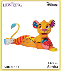    Disney Figuren 
  Lion King  König der Löwen  Simba gross 40cm   6007099
                                      erhältlich im Kristallzentrum                             
  