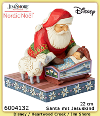   6004132 Victorian               
 Weihnachten  Santa mit Kind Jesus           
 Heartwood Creek  Jim Shore                          Heilige Familie  28 cm                                                                                                                                                        erhältlich im Kristallzentrum                                                                             
