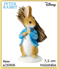     Disney Peter Rabbit A26906 
                                                                                                   erhältlich im Kristallzentrum                                                                      
