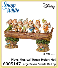   Disney Figuren  6005147
 Schneewittchen und die  7 Zwerge                erhältlich im Kristallzentrum         Disney Tradition By Jim Shore                             