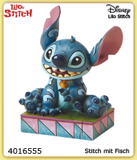    Disney Figuren 4016555
 Stitch   mit Fisch 
                                      erhältlich im Kristallzentrum                             
  