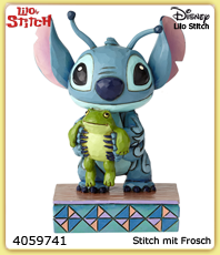   Disney Figuren 4059741
 Stitch   mit Fisch 
                                      erhältlich im Kristallzentrum                             
  