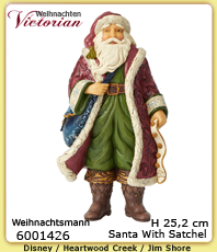              Victorian Weihnachtsmann                      mit Schulranzen 25,5 cm                                         6001426                                                                                           erhältlich im Kristallzentrum                                                                      