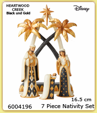   6004196       Disney Black und Gold Jim Shore White Woodland                                                                                                erhältlich im Kristallzentrum                                                                      