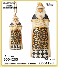   6004198       Disney Black und Gold Jim Shore White Woodland                                                                                                erhältlich im Kristallzentrum                                                                      