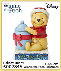    Disney Figuren 
  Disney Winnie the Pooh  
  Holiday Hunny  10cm  6002845             erhältlich im Kristallzentrum                                  