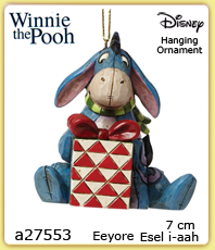    Disney Figuren 
    Winnie the Pooh Eeyone Esel i-ahh Hanging Ornament a27553              erhältlich im Kristallzentrum                                  