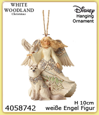    Disney   White Woodland  Angel Hanging Ornament  10cm                                                4058742                                                erhältlich im Kristallzentrum                                                                      
