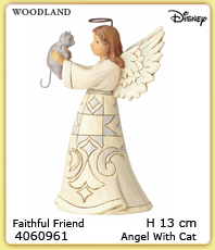      Disney    Woodland Engel mit Katze                                               4060962                                                erhältlich im Kristallzentrum                                                                   