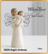   Angels of Embrace  26084 "Umrarmung" Trage was du schätzt immer nahe bei dir  Willow Tree Figuren   