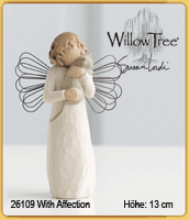 With Affection 26109 "Liebevoll" Ich liebe unser Freundschaft  Willow Tree Figunre                   