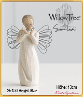 Bright Star  26150  Strahlender Stern  Spiegelt ein Lich  aus dem Inneren wieder  Willow Tree Figuren              