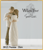   Promise Versprechen   26121 Ein Hochzeits-, Jubiläums- oder Valentinstagsgeschenk,                 das Liebe und Fürsorge                 zum Ausdruck bringt.               Willow Tree Demdaco collection     
  erhältlich im Kristallzentrum                                                               