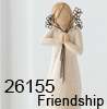 Friendship "Freundschaft" Freundschaft ist das schönste Geschenk - Willow Tree Figuren 