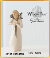 Friendship 26155 "Freundschaft" Freundschaft ist das schönste Geschenk - Willow Tree Figuren 