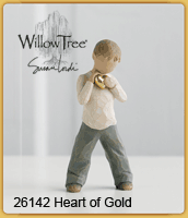  26142 Heart of Gold   "Warmherzigkeit" Mein Herz wird immer dir gehören Willow Tree  Figuren                    
	              Demdaco collection                                                                        .-erhältlich-im-Kristallzentrum-.          -www.kristallzentrum.at                                                                          