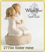                                                           Sister mine   Family              Willow Tree  Figuren                                                              Demdaco collection                   