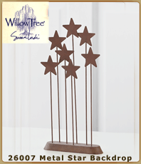       Metal Star Backdrop  26007  Sternenhimmel 34cm 