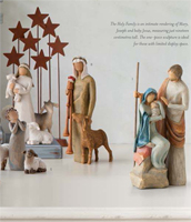  kristallzentrum   the Nativity Weihnachts Figuren 
    • • • erhältlich im Kristallzentrum • • •  
