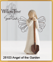 Angel of the Garden 26103 Einen Garten endloser Liebe und Schönheit hervorrufen 13cm Willow Tree Figuren