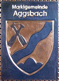 Kupferbild Wappen Aggsbach