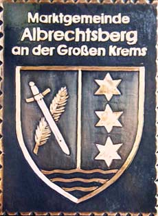 Kupferbild Wappen Albrechtsberg